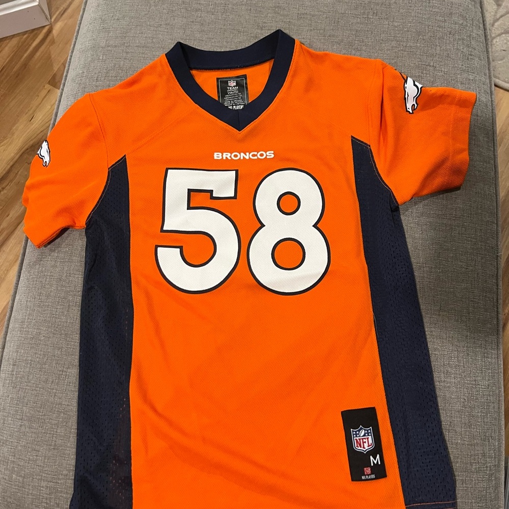 NFL Youth Team Apparel in Orange and Navy